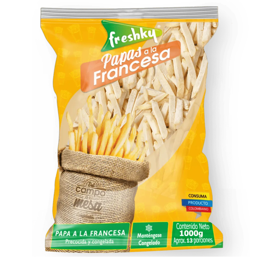 papa francesa 1000 g Aprox 13 porciones