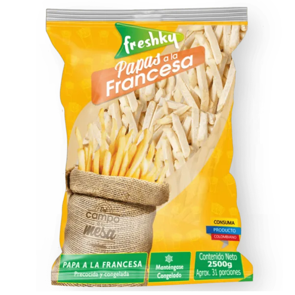 Papa Francesa 2500 gr Aprox. 31 porciones