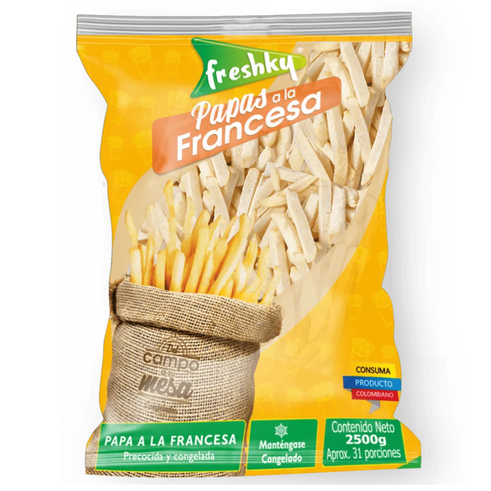 Papa Francesa 2500 gr Aprox. 31 porciones
