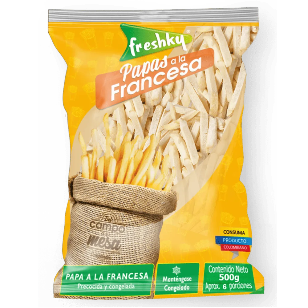 Papa francesa 500 g Aprox 6 porciones